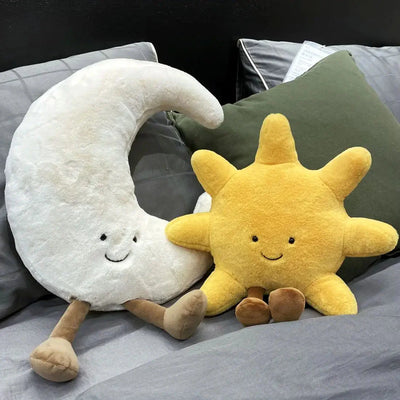 White Moon Yellow Sun Plushie